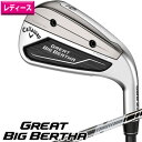 キャロウェイ 2023 ウィメンズ グレート ビッグバーサ 23 アイアン レディース #7-PW SW 5本セット US仕様 UST MAMIYA HELI...