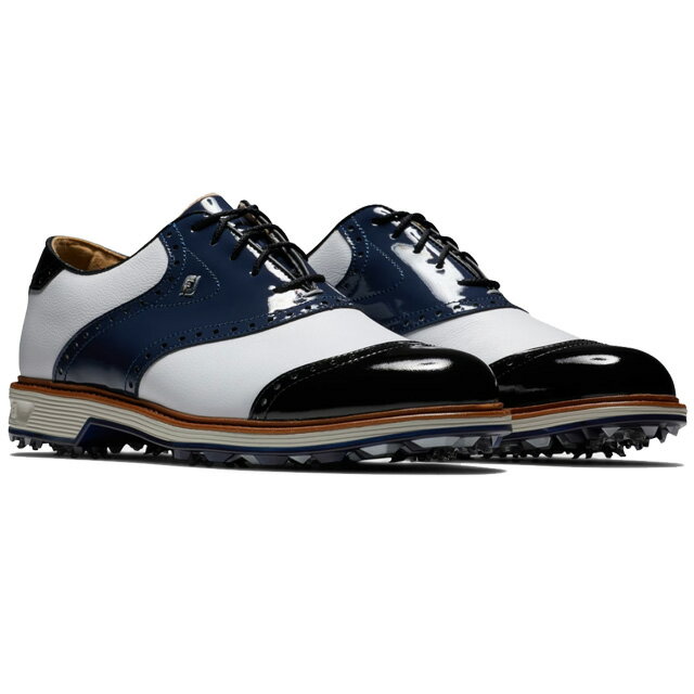 tbgWC 2023 Premiere Series - Wilcox@StV[Y@#54323@White / Navy Patent / Black Patent@USdl [FootJoy@h@v~AV[Y@EBRbNX@XpCN@St]