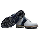 フットジョイ 2023 Premiere Series - Packard　ゴルフシューズ　#54269　White / Navy　US仕様 [FootJoy　防水　プレミアムシリーズ　パッカード　スパイク　ゴルフ]