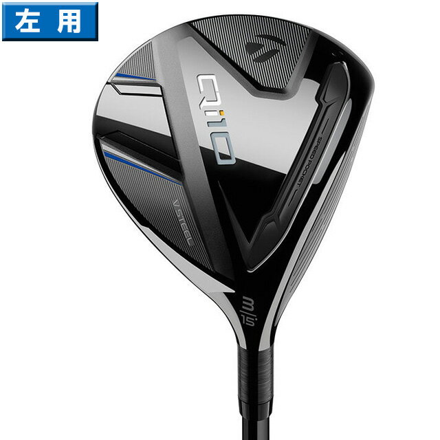 テーラーメイド　2024 QI10　フェアウェイウッド　左用　US仕様 FUJIKURA VENTUS TR BLUE FW カーボンシャフト[TaylorMade 　キューアイ テン　Qi 10　フェアウェイ フジクラ　ベンタス TR ブルー　スプーン　ゴルフ　LH　レフティ]