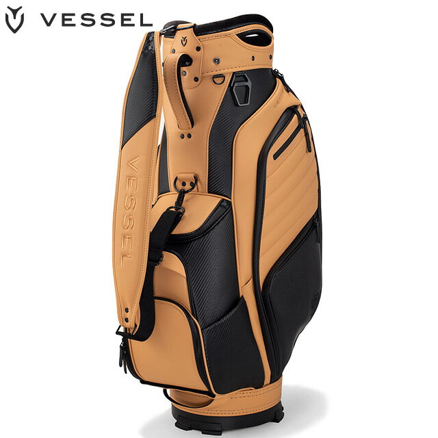 VESSEL 2024 APX Staff スタッフバッグ 9型 8730120 IRON BREW ベゼル キャディバッグ 4.8Kg アイアンブリュー Golf ゴルフ