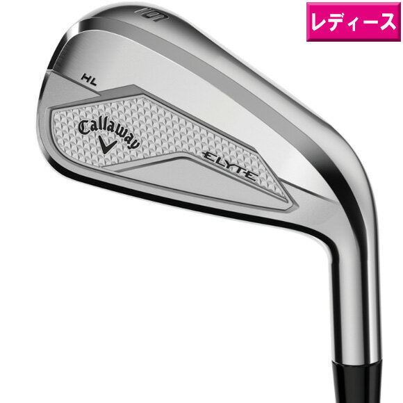 キャロウェイ 2025 Women's Elyte HL アイアン #7-PW SW 5本セット US仕様 Mitsubishi Eldio White 40 ...