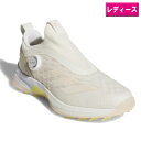 アディダス 2025ウィメンズ アディゼロ ゼッドジー 25 ボア ゴルフシューズ IH9894ホワイト/パウダーコーラル/ピュアサルファ 【adidas ad...