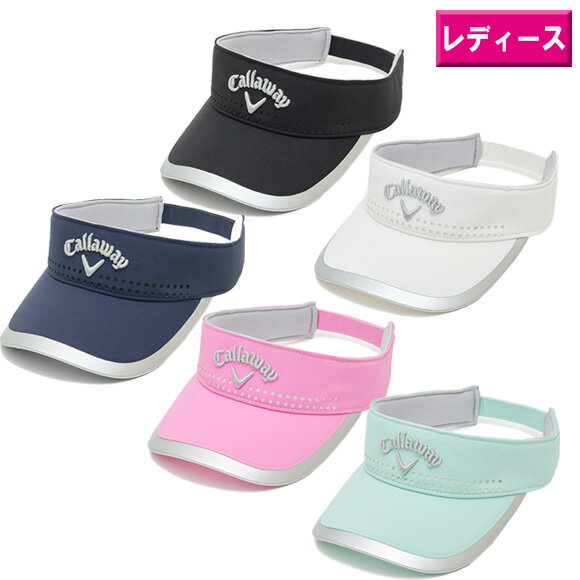 Callaway　2025 バイザー (WOMENS)　C25191206 [ ゴルフ　レディース　帽子　25SS]