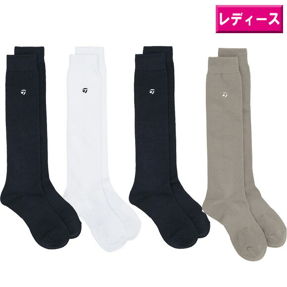 テーラーメイド　2025 【ウィメンズ】 W METAL-T ハイソックス　UN591[Taylormade 　ゴルフ　レディース　M13074　M13075　M13076　M20134　靴下　25FW】