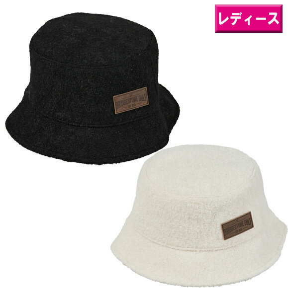 ブリヂストン 2025 レディス バケットハット　HAW25L[BRIDGESTONE　Bag　Golf　ゴルフ　帽子　レディース]