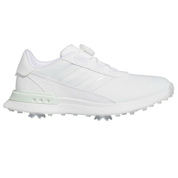 アディダス 2024ウィメンズ S2G ボア 24 ゴルフシューズ　IF0319ホワイト/ホワイト/クリスタルジェイド 【adidas MDL00 GOLF 靴 レディース　】