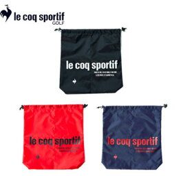 ルコック 2023シューズケース 巾着型　QQBVJA22[ le coq sportif Bag　ゴルフ　23SS　シューズバッグ]