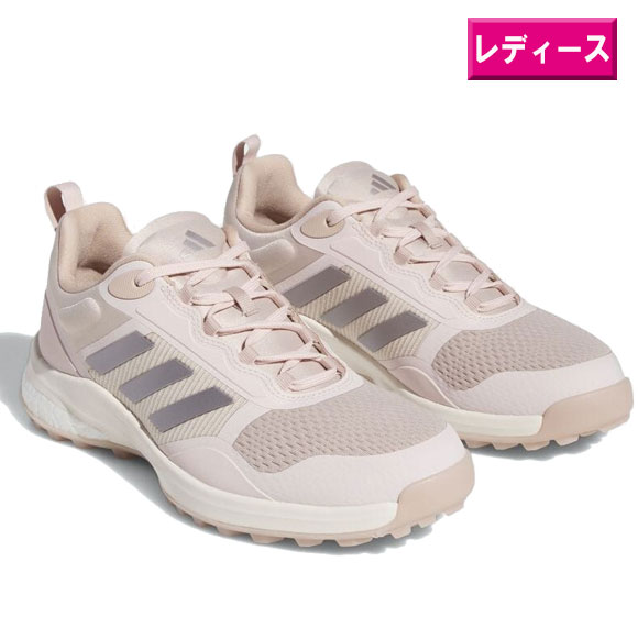 アディダス 2023ウィメンズ ゾイシア ゴルフシューズ HP3225ワンダータープ/タープメタリック/ワンダークォーツ 【adidas GOLF 靴 レディー...