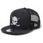 ニューエラ 2023【ゴルフ】 9FIFTY トラッカー Skull SHELTECH ブラック　 13517889【NEWERA 帽子　キャップ　CAP　スナップバック　メッシュキャップ　ユニセックス】