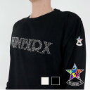 NUMBERX ラインストーン galaxy ロゴ 長袖Tシャツ メンズ 黒ロンT かっこいい服 レディース ブランド ロンティーメンズ ロンt 黒tシャツ 白tシャツ カッコイイtシャツ 長袖 星 ロゴtシャツ おしゃれ ロンTメンズ 大きいサイズ ホワイト ブラック ワンポイント スワロフスキー