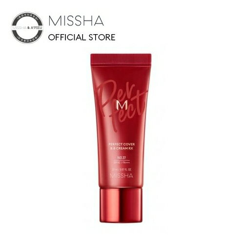 MISSHA韓国公式 M パーフェクトカバーBBクリームRX 20ml (SPF42/PA ) / ミシャ / 正規品 / 韓国コスメ ベースメイク 化粧下地