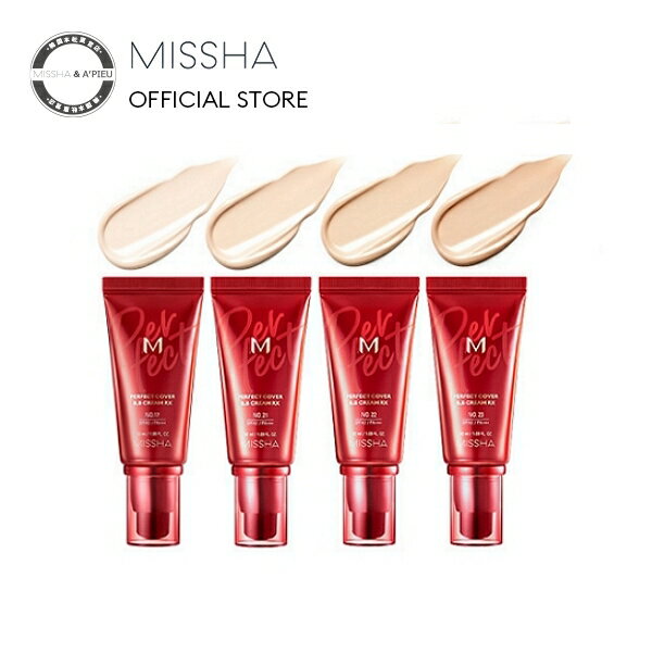 【35%OFFセール】【送料無料】【公式】 MISSHA MパーフェクトカバーBBクリームRX [SPF42/PA+++] (全4色択1)【MISSHA】【ミシャ】【正規品】【韓国コスメ】【韓国メイク】