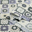 Crochet(かぎ針) ビエラ起毛生地 ( ニット 編目 かぎ針 スカート ワンピース パンツ 座布団 布地 ) 50cm単位