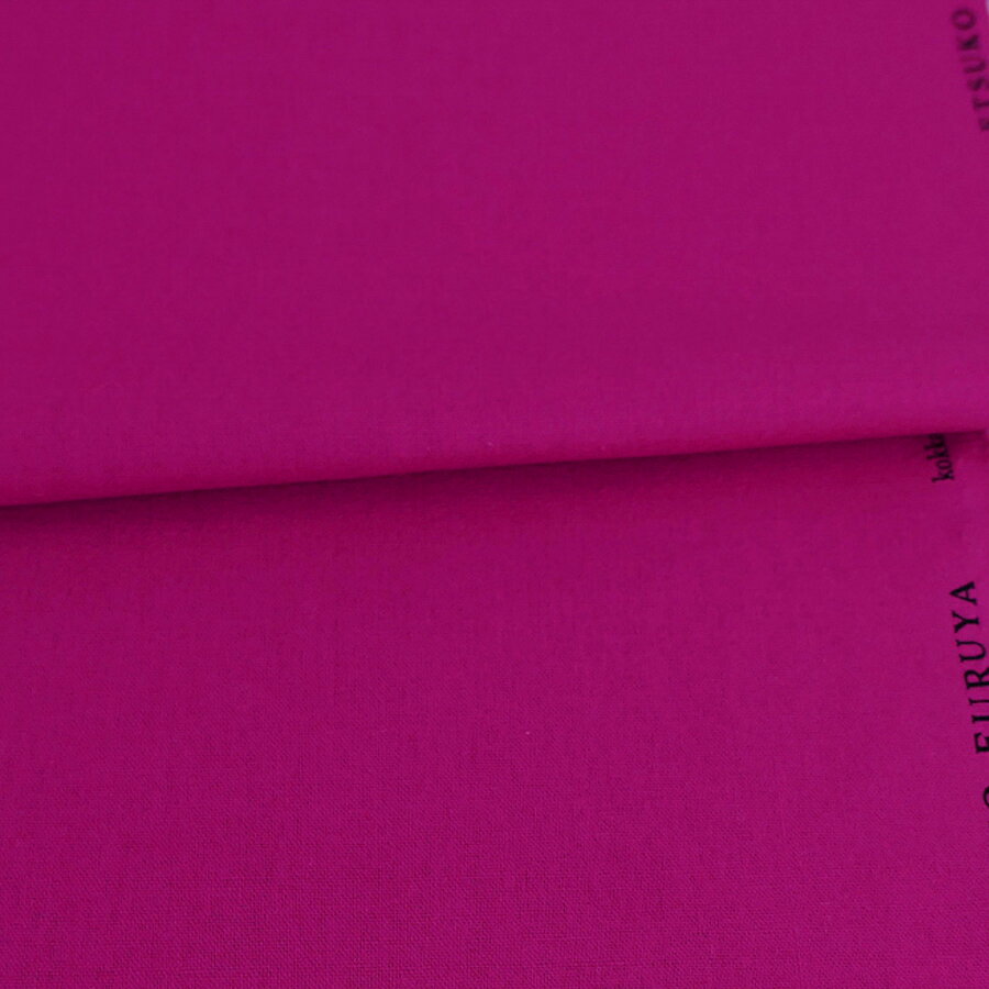 Rakuten - 綿麻キャンバス生地 echino (ピンク) 10cm単位 切り売り