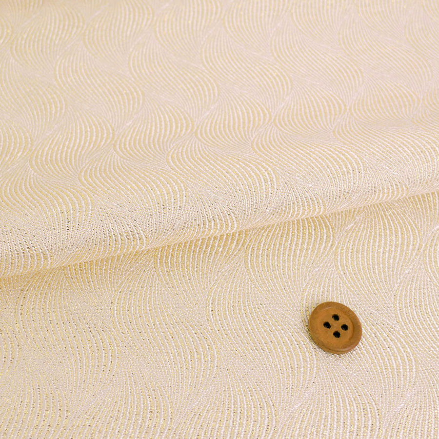 Rakuten - 金襴生地(金らん) 干支向き 毛並み柄(金) 10cm単位 切り売り