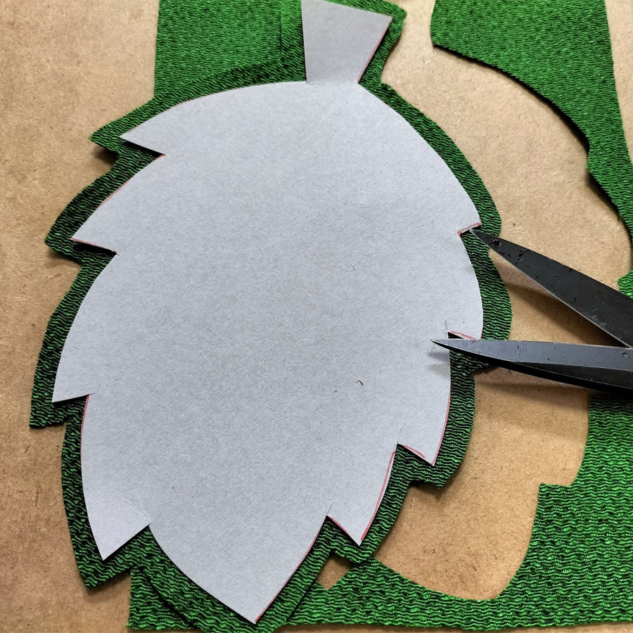 押絵キット 厄除けの門飾り 3