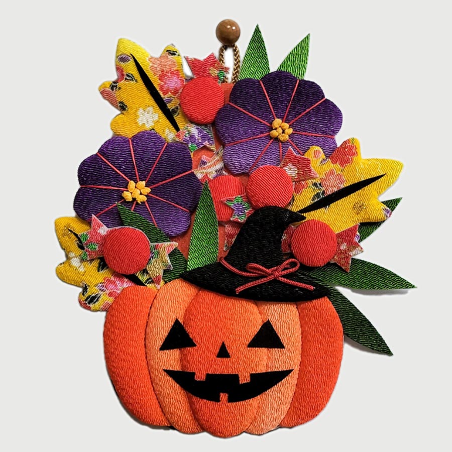 押絵キット かぼちゃのバスケット