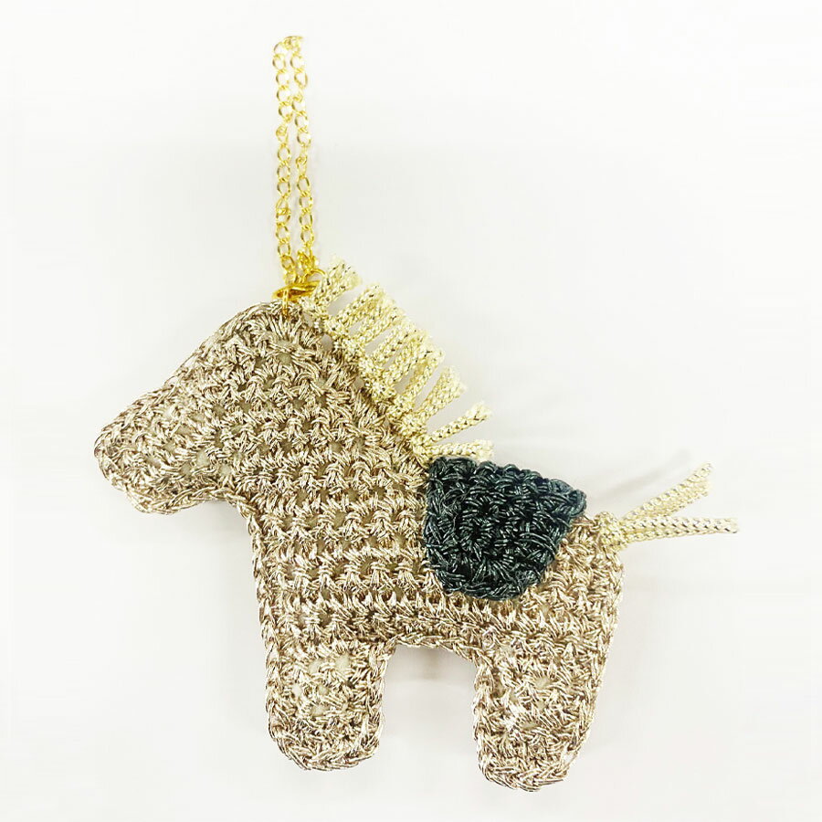 ハンドメイドキット ホースチャーム(ベージュ)