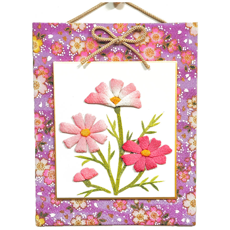 押し絵色紙細工キット なごみの花�
