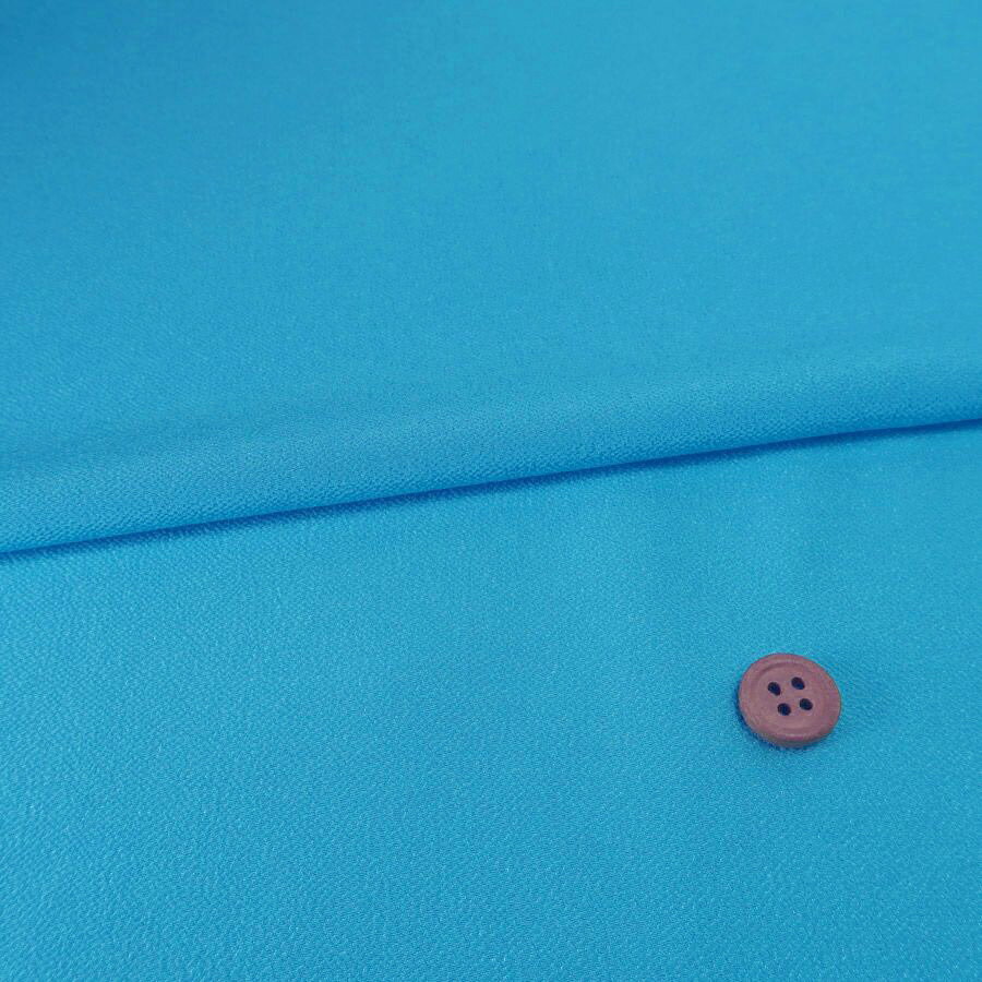 つまみ細工用カット済み生地・一越ちりめん(ソーダブルー) 3cm角 20枚/100枚