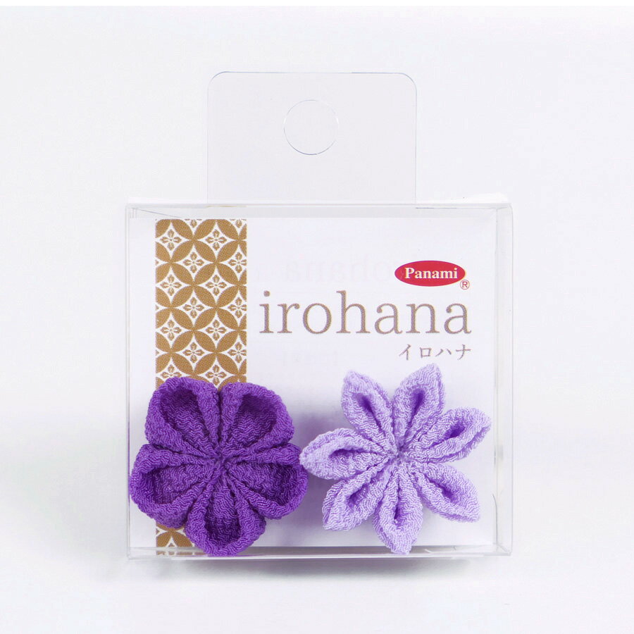 乐天商城 - つまみ細工完成パーツ irohana(イロハナ) アソートセット 菫
