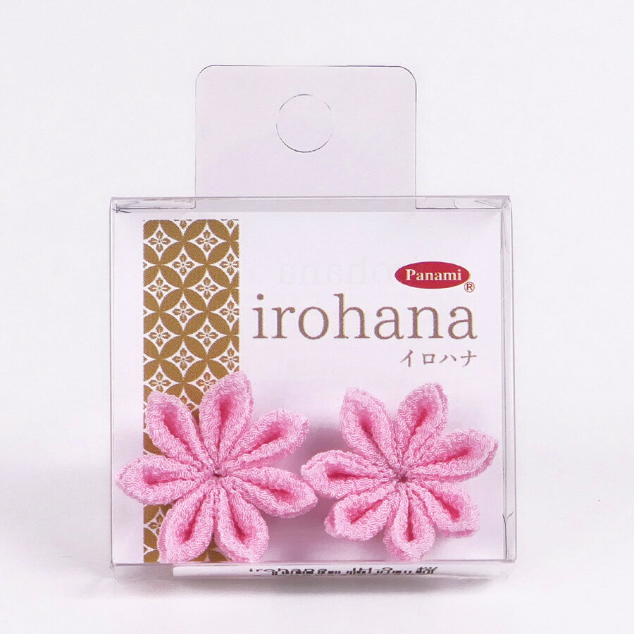 Rakuten - つまみ細工完成パーツ irohana(イロハナ) 単色 剣つまみ 桜