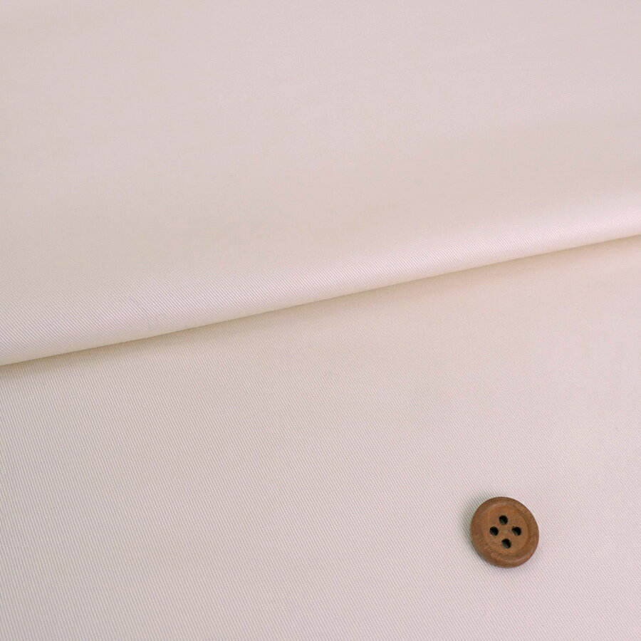 Rakuten - コットンツイル無地(アイボリー) 10cm単位 切り売り