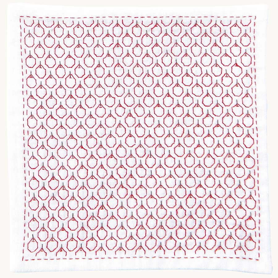 Rakuten - 刺し子キット ハンカチiine/イーネ りんご