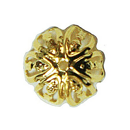 乐天商城 - 座金 花型(花座) 直径1.3cm 10個入り
