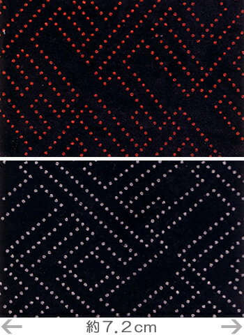 乐天商城 - 印伝調生地・さやがた（92×50cm）赤