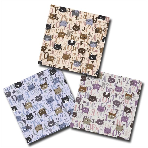 Other - 1m単位切り売り オックス プリント 猫と英字 3色あります 生地 布 布地 ねこ ねこ柄 ネコ ネコ柄 猫 猫柄 英字 英字柄 英字柄生地 動物 動物柄 アニマル アニマル柄 綿 コットン かわいい 可愛い 子供 布地通販 レトロ