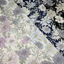 「特価」在庫限りシーチングフラワープリント【生地/布/コットン/スカート/ブラウス/エレガント/手芸/雑貨/小物/手作りマスク】価格は10cmでの価格です。最短50cm(個数5)より10cm単位でカットいたします。