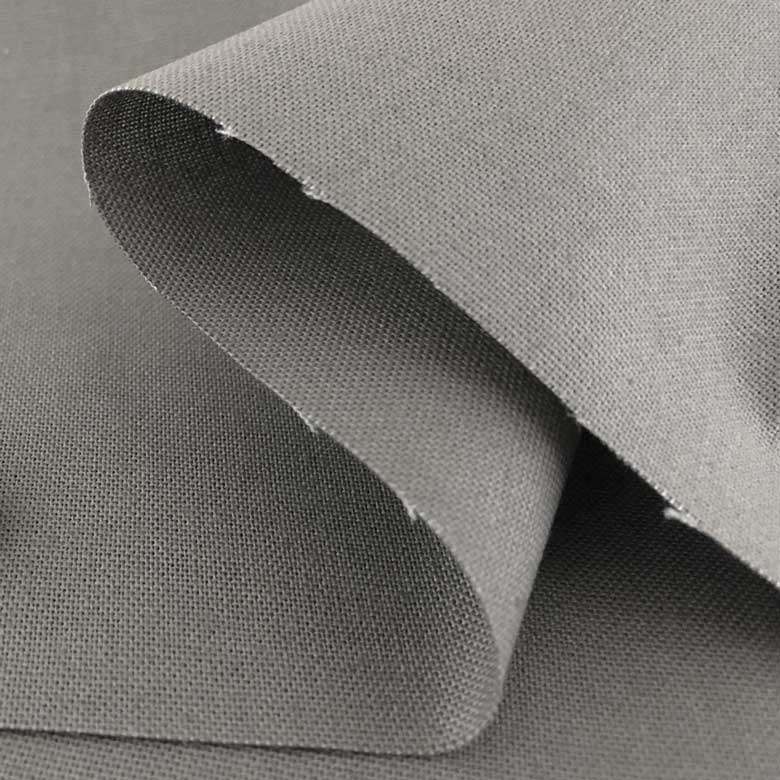 【10センチ単位】無地 生地 布 綿麻キャンバス 【22】シルバーグレー コットン85％リネン15％ コットンリネン 商用利用可 ハンドメイド 薄手 おしゃれ 日本製 グレー色 灰 ねずみ 色 ヌノズキ 770 10cm