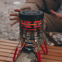 【暖房 ポータブルヒーター】 カセットガスストーブ ヒーターアタッチメント 置くだけ簡単 ポータブル ミニ暖房 アウトドア キャンプ 釣り 防災 遠赤外線 二重...