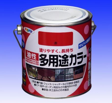 Rakuten - 油性多用途カラー　0．7L　　—　アサヒペン　−