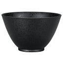 山中塗 麺 ボウル(大) 石目塗 黒【 食器 】【 ボウル ボール サラダ どんぶり 丼 ランチ カフェ おしゃれ おうちごはん】【電子レンジ 食器洗い乾燥機対応】【日本製】【お買い得】【業務用にも】【大量注文も承ります】【インスタ映え】