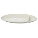 山中塗 餃子皿 石目塗 白【 食器 】【 皿 ランチ カフェ おしゃれ おうちごはん】【電子レンジ 食器洗い乾燥機対応】【日本製】【お買い得】【業務用にも】【大量注文も承ります】【インスタ映え】