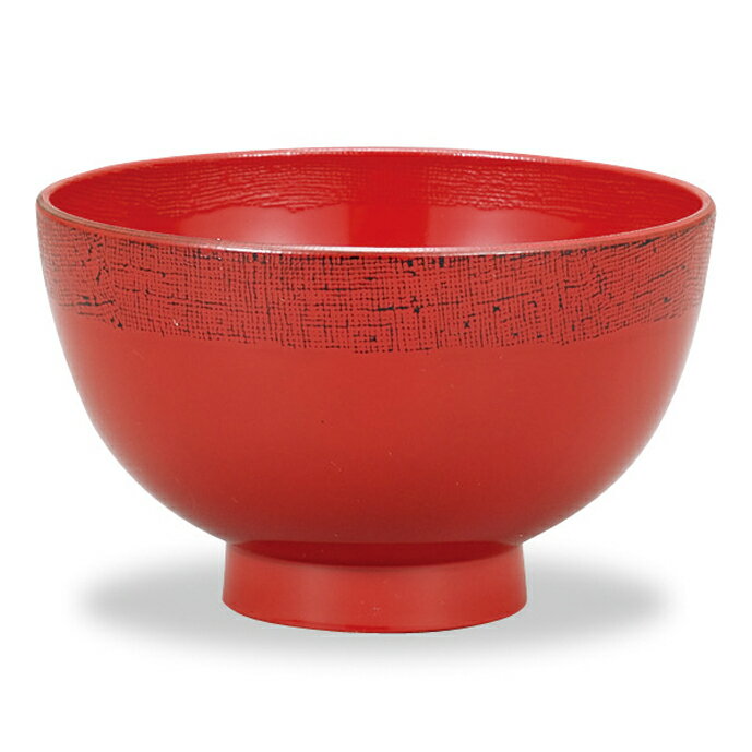 山中塗 レンジ 布目 汁椀 根来【汁椀 お椀】【レンジ・食器洗い乾燥機OK】【日本製】【業務用にも】【大量注文も承ります】