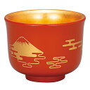 加賀箔工芸 盃(洗朱)富士山【 盃 杯 さかずき】【おめでたい席に】【お正月】【ご来客用 お客様 おもてなし】【箔工芸】【日本製】