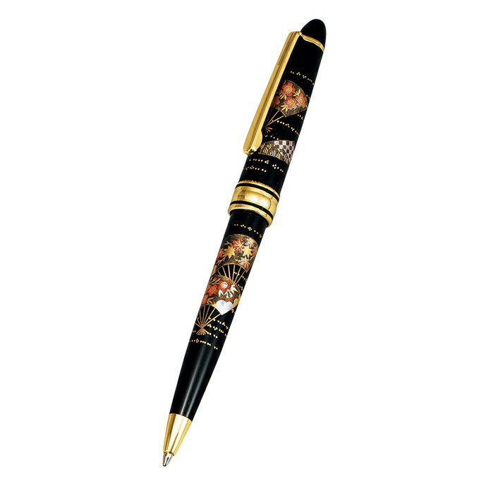 山中塗 漆芸 ボールペン 新扇面【和風 】【海外へのおみやげにも】【記念品 贈り物 プレゼントにも】【ギフト】【卒業祝】【入学祝】【就職祝】【Made in Japan】のサムネイル