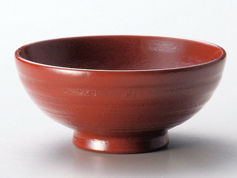 木製 飯椀 大 越前漆器 お椀 おわん 地の粉 古代朱塗り 漆塗り くりぬき 越前塗り めし椀 1個【ギフト】