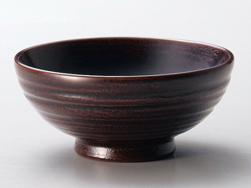 木製 飯椀 大 越前漆器 お椀 おわん 地の粉 溜塗り 漆塗り くりぬき 越前塗り めし椀 1個【ギフト】