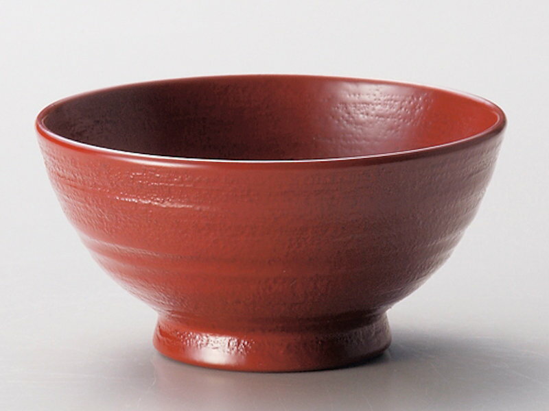 木製 飯椀 小 越前漆器 お椀 おわん 地の粉 古代朱塗り 漆塗り くりぬき 越前塗り めし椀 1個【ギフト】