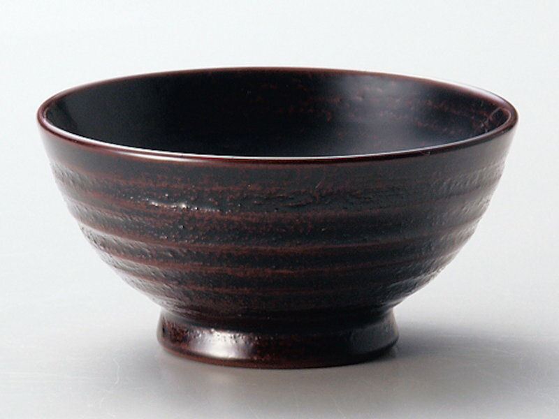 木製 飯椀 小 越前漆器 お椀 おわん 地の粉 溜塗り 漆塗り くりぬき 越前塗り めし椀 1個【ギフト】