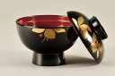 お好み椀 雑煮椀 煮物椀 会津漆器 木粉 お椀 おわん 蓋付き 1客 黒塗り やぶこうじ 会津塗り【ギフト・内祝い・成人内祝い・結婚内祝い・新築祝い・お返し】【...