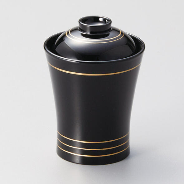 小吸物椀 ブラック 5客組 木合 越前漆器 お吸物椀 お椀 越前塗り 蓋付き 食洗機対応【ギフト・内祝い・成人内祝い・結婚内祝い・新築祝い・お返し】【楽ギフ_包装選択】【楽ギフ_のし】【楽ギフ_のし宛書】