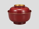 【山中漆器 雑煮椀】大椀 羽反 朱 漆塗り 煮物椀 蓋付 山中塗り 1客【ギフト・内祝い・成人内祝い・結婚内祝い・新築祝い・父の日ギフト・お返し】【楽ギフ_包装選択】【楽ギフ_のし】【楽ギフ_のし宛書】