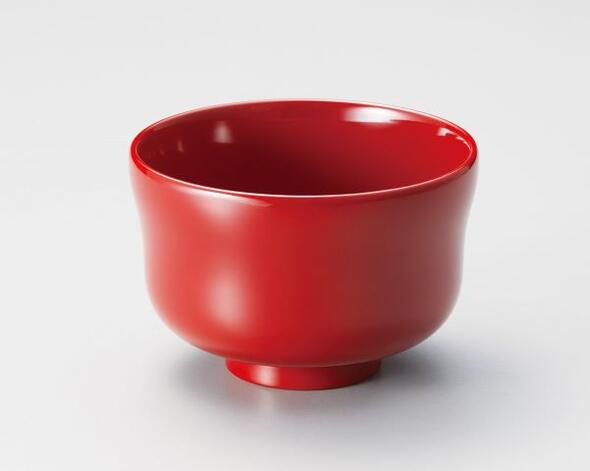 Rakuten - 食洗機対応 汁椀 瓢型 朱 漆塗り お椀 木合 越前漆器 越前塗り 1客
