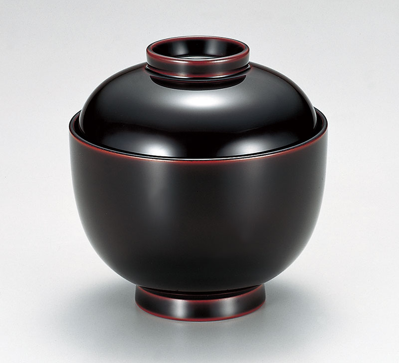 木合 越前漆器 小吸物椀 5客 漆塗り 溜塗り 越前塗り お椀 蓋付き 小吸椀【ギフト・内祝い・成人内祝い・結婚内祝い・新築祝い・お返し】【楽ギフ_包装選択】【...